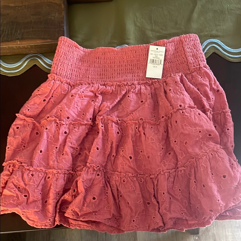 Pink Ruffled Skirt - Picture 3 of 4